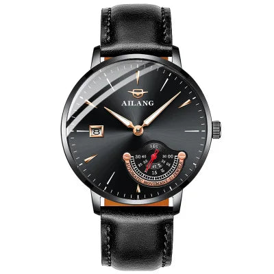 AILANG Gentleman watch expensive mechanical man Minimalist style watch stainless steel automatic clock diver watches men