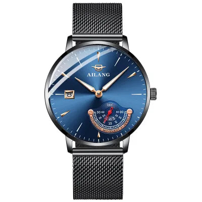 AILANG Gentleman watch expensive mechanical man Minimalist style watch stainless steel automatic clock diver watches men