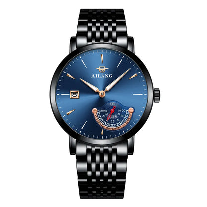 AILANG Gentleman watch expensive mechanical man Minimalist style watch stainless steel automatic clock diver watches men