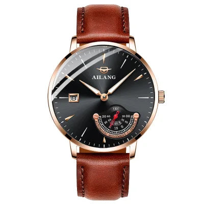 AILANG Gentleman watch expensive mechanical man Minimalist style watch stainless steel automatic clock diver watches men