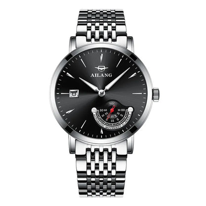 AILANG Gentleman watch expensive mechanical man Minimalist style watch stainless steel automatic clock diver watches men