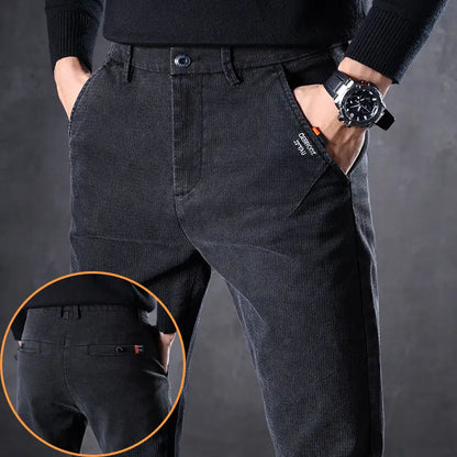 High Quality Harajuku Fashion 2024 Luxury Thin Summer Jeans Men's Spring Slim Korean Fashion Casual Golf Wear Long Cool Pants